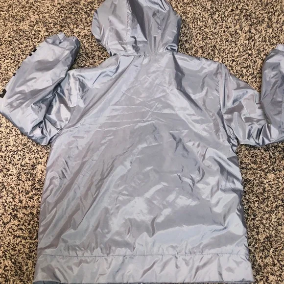 Air Jordan Boys Gray Hooded Fall Jacket with Logo Size M (10/12) | EUC - Picture 4 of 8